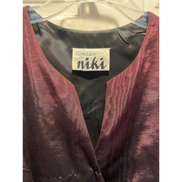 Vintage Tank A-Line Dress with Cutout Neckline + Tulle Underskirt for Volume, Be - Picture 8 of 8